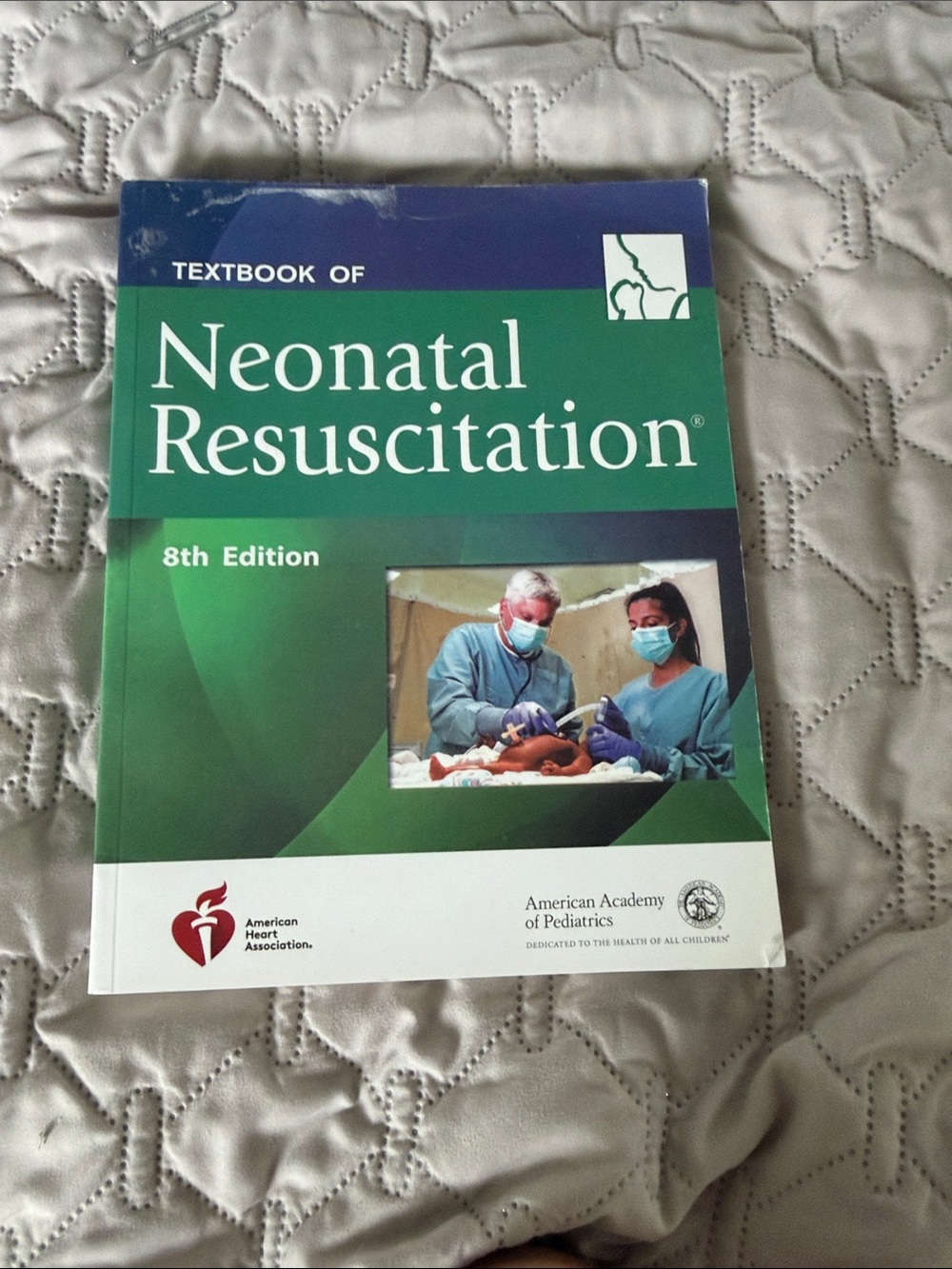 Textbook of Neonatal Resuscitation - Green Cover (8th Edition)